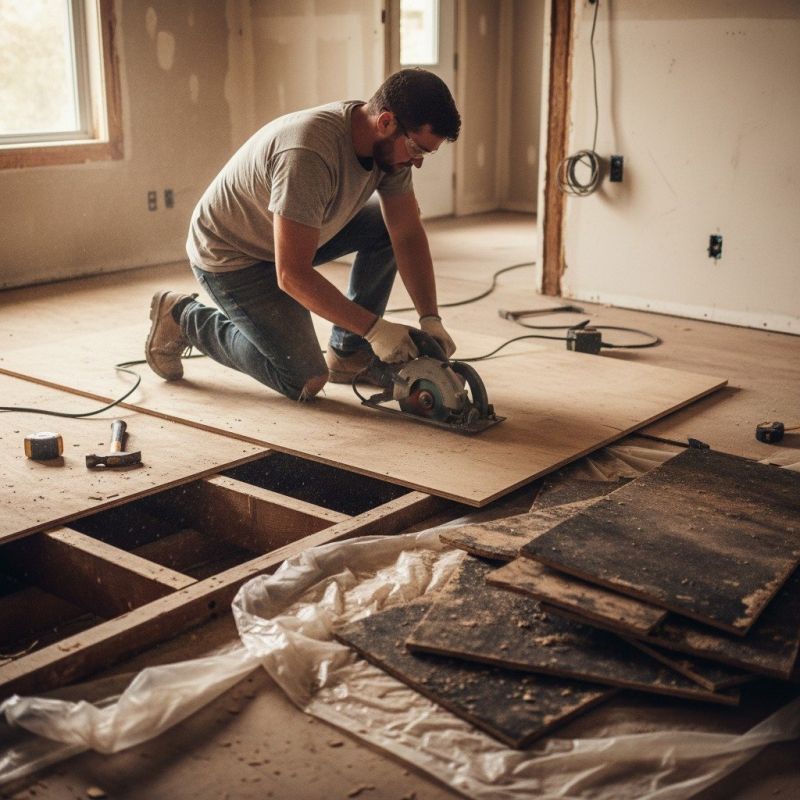 Subfloor Installation detail
