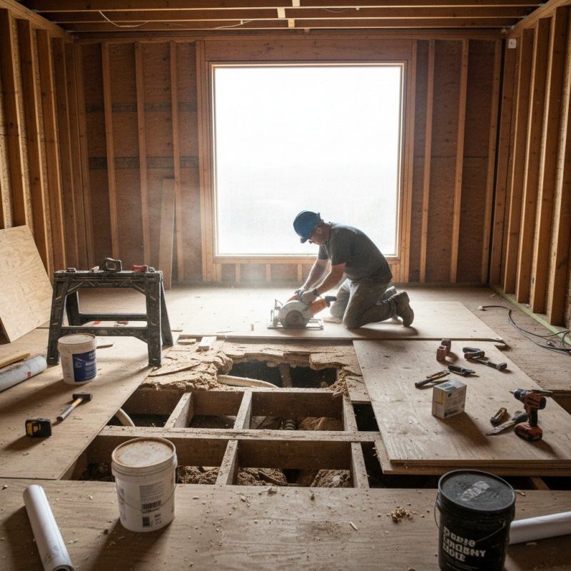 Subfloor Repair detail