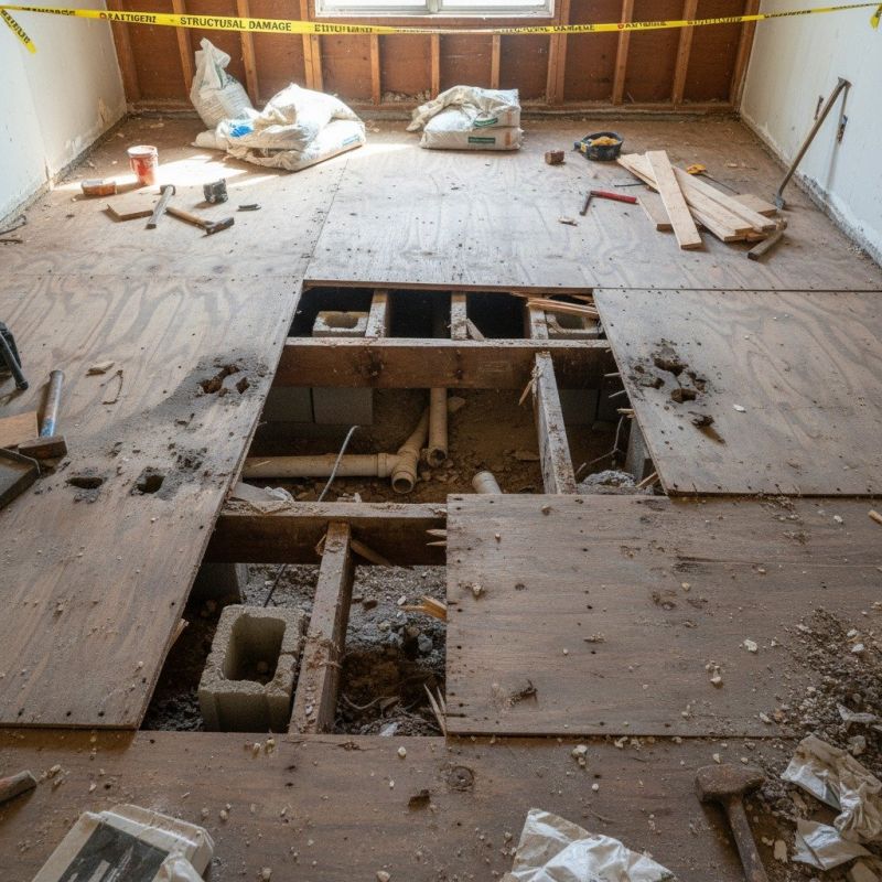 Subfloor Repair in Wilmington, NC